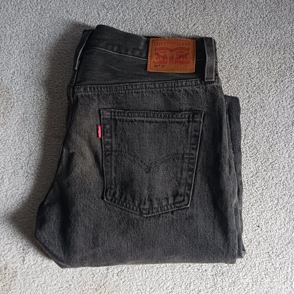 Levi's 501 CT Black 27 - Picture 1 of 6